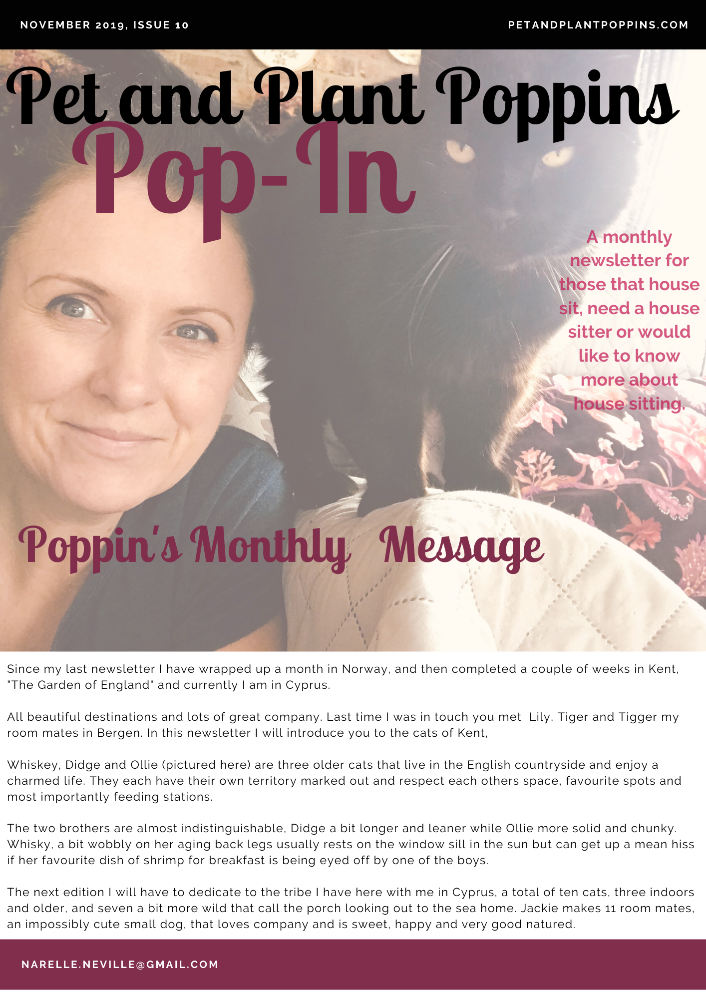 PPP Newsletter November 2019 page 1