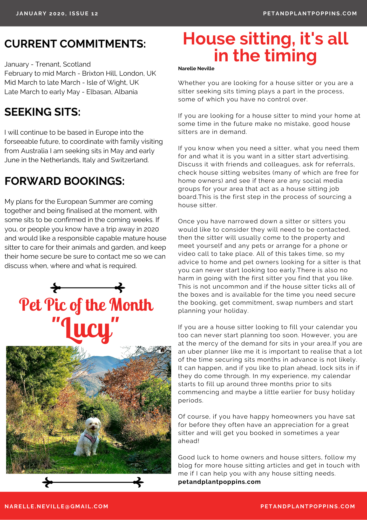 PPP Newsletter January 2020 page 2