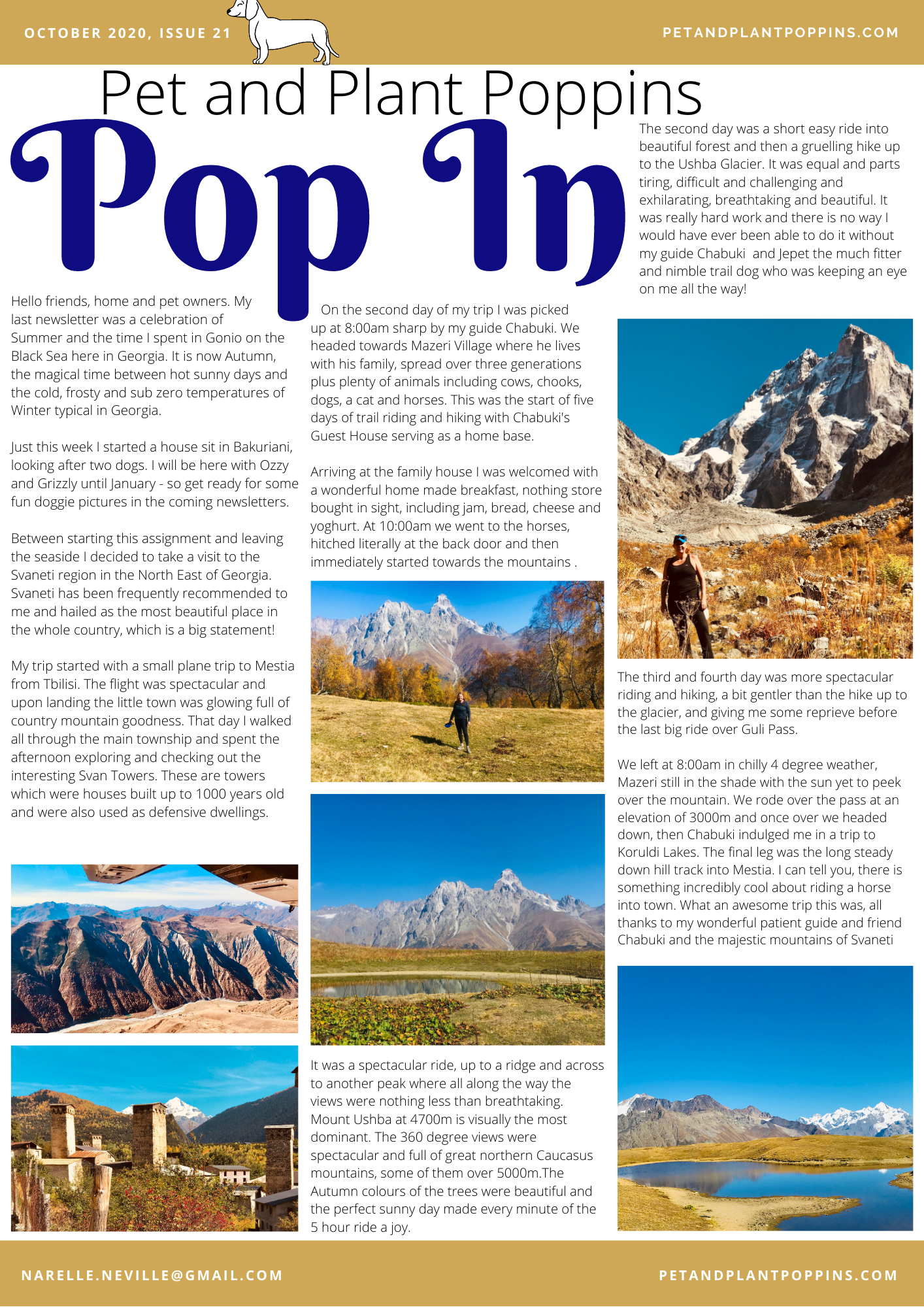 PPP Newsletter October 2020 page 1