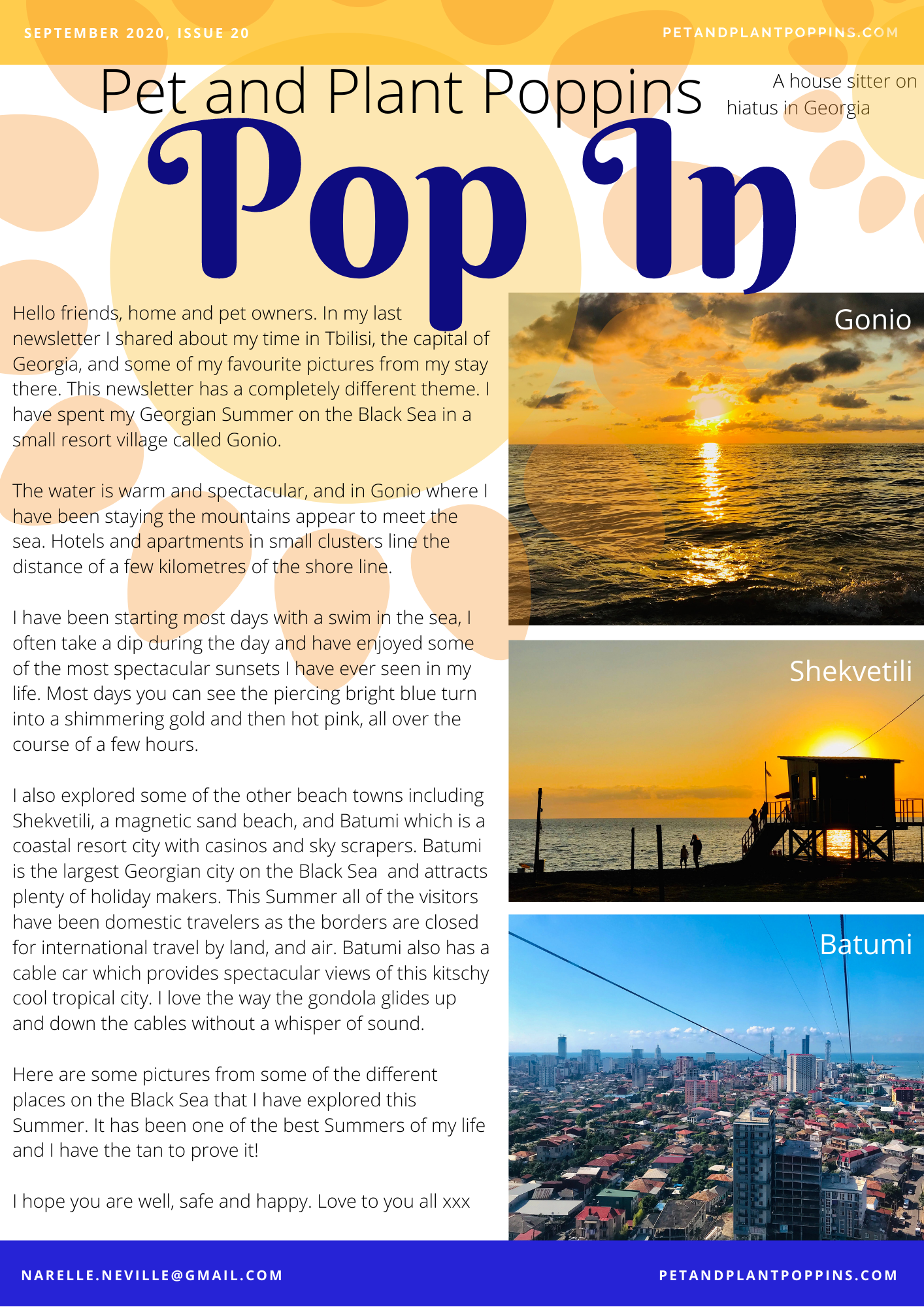 PPP Newsletter September 2020 page 1