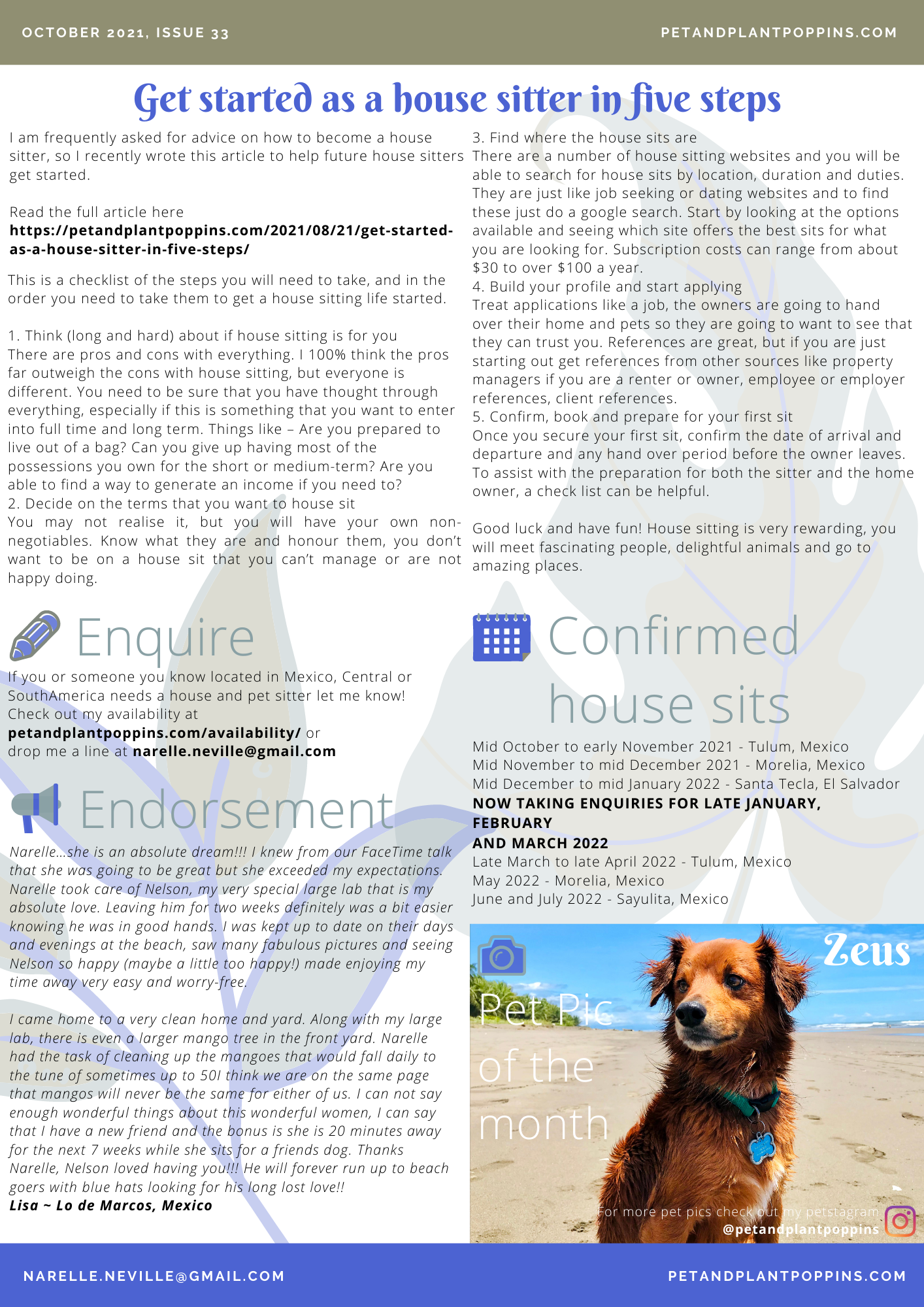 PPP Newsletter October 2021 page 2